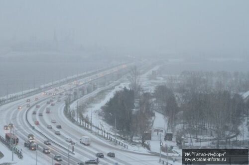 Метель в Казани